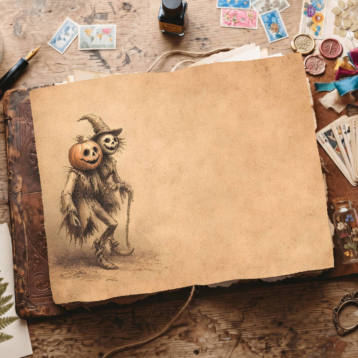 Halloween Digital Papers