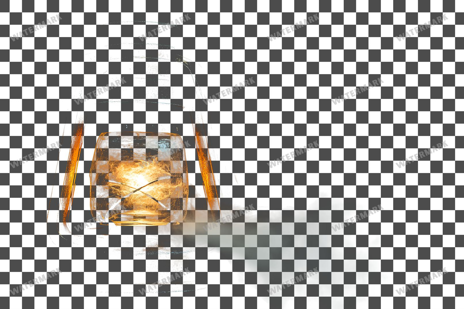 Haunted Lantern Transparent Overlay Pngs