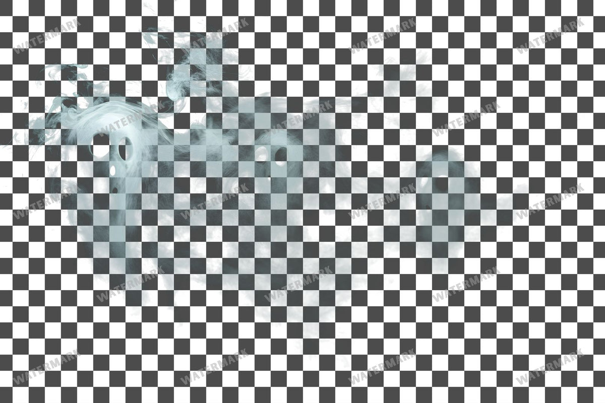 Haunted Mist Transparent Overlay Pngs