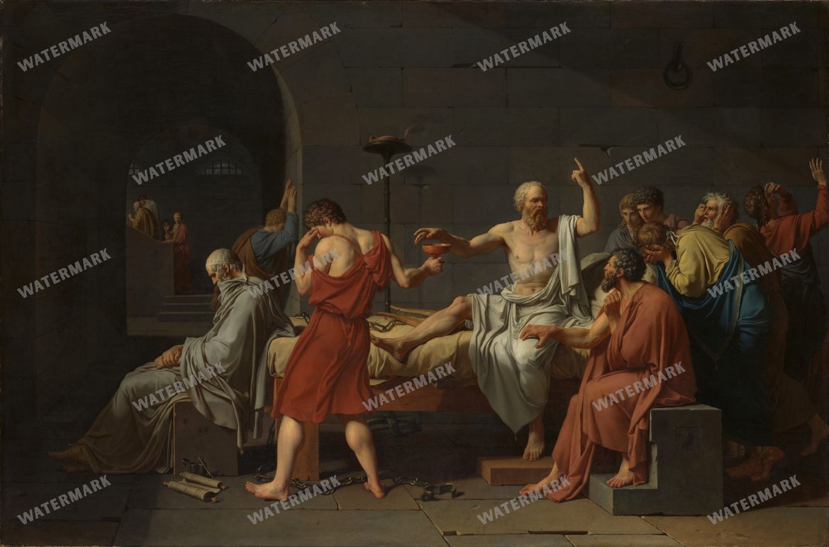 Jacques Louis David Vintage Paintings