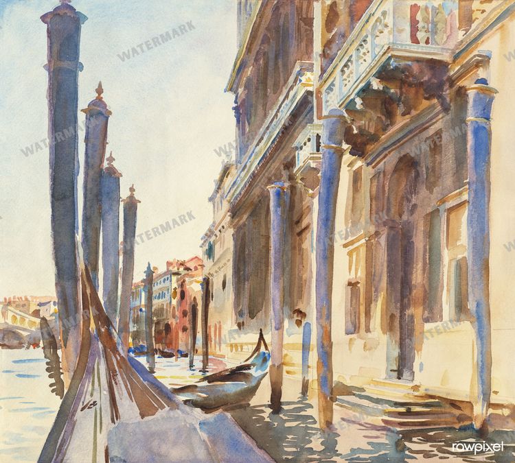 John Singer Sargent Vintage Paintings