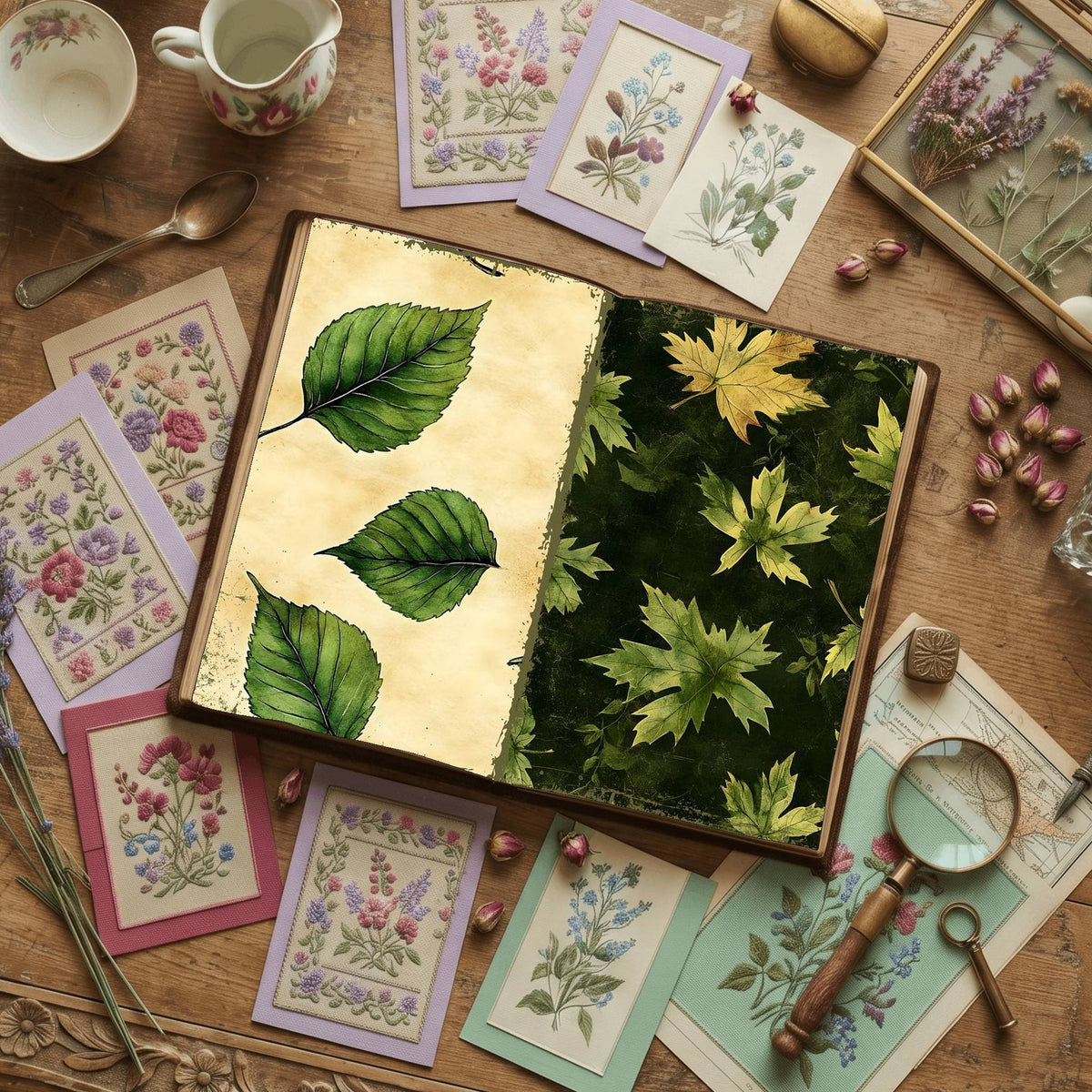 Leafy Digital Papers