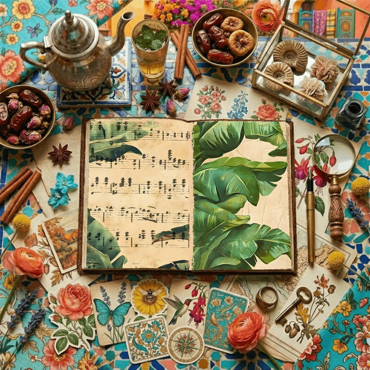 Leaves Digital Papers