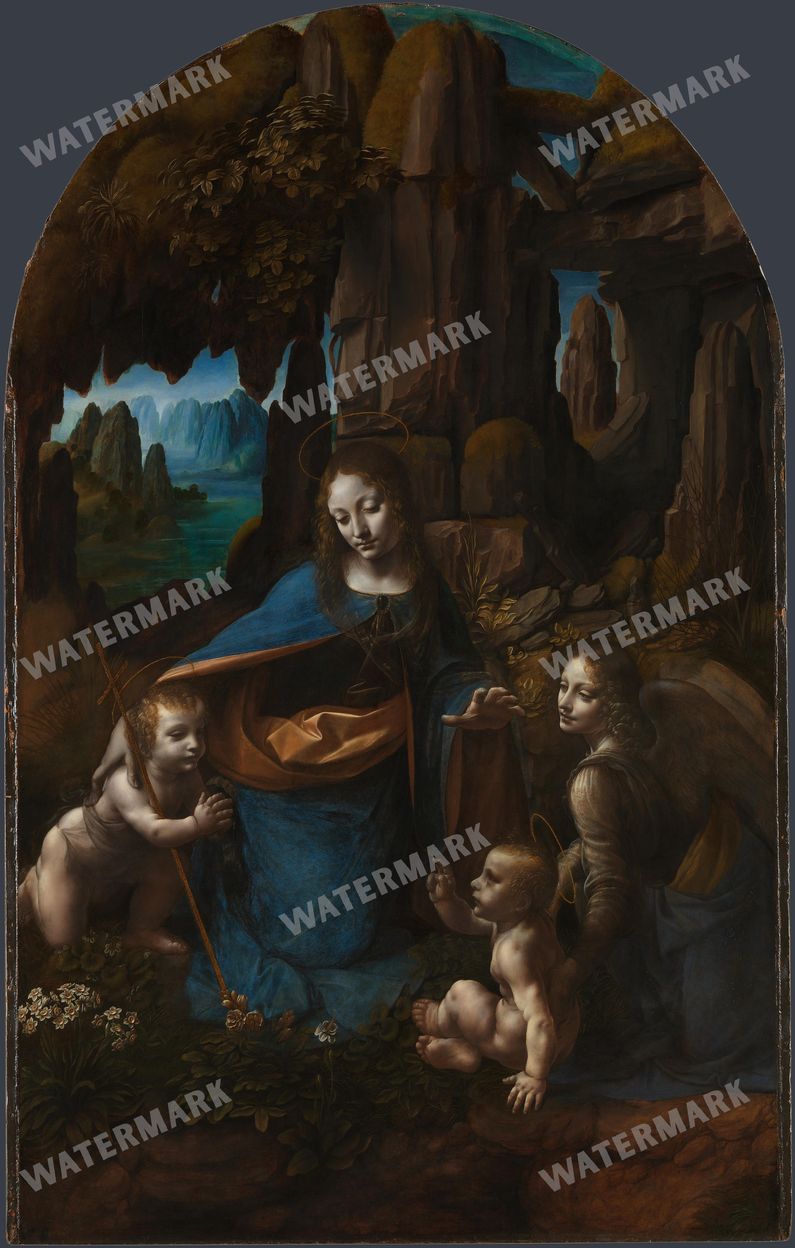 Leonardo Da Vinci Vintage Paintings