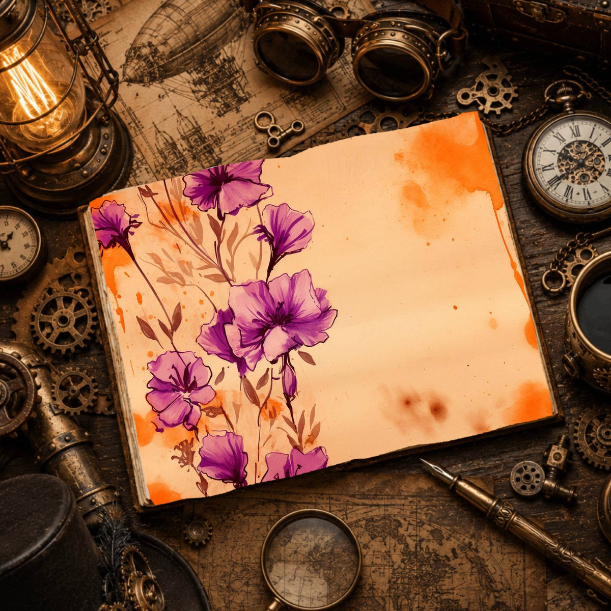 Lilies Digital Papers