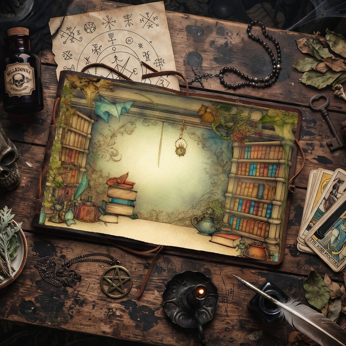 Magic Books Library Digital Papers