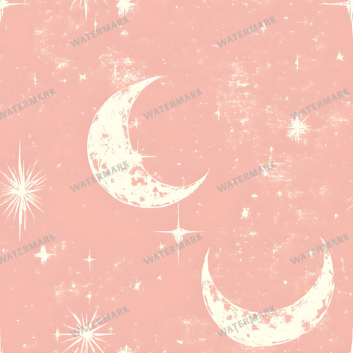 Moon seamless pattern digital paper, repeating design 9