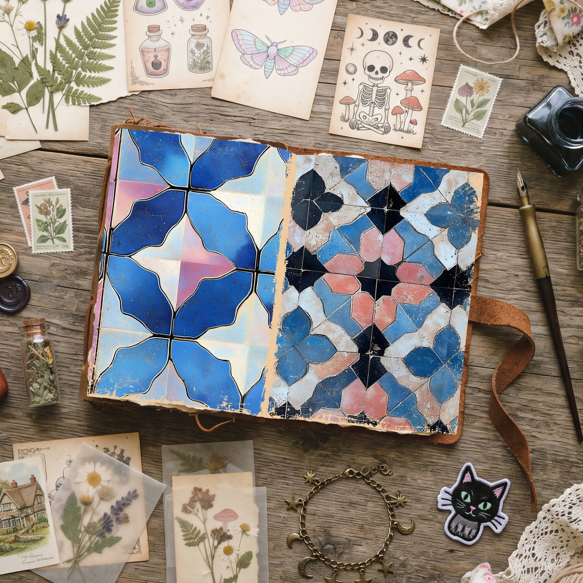 Moroccan Pattern Digital Papers