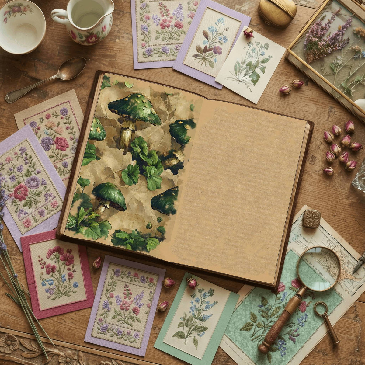 Mushroom Digital Papers