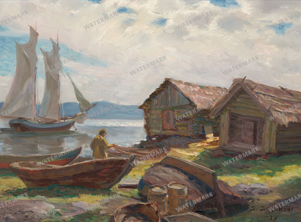 Oceans & Ships Vintage Paintings
