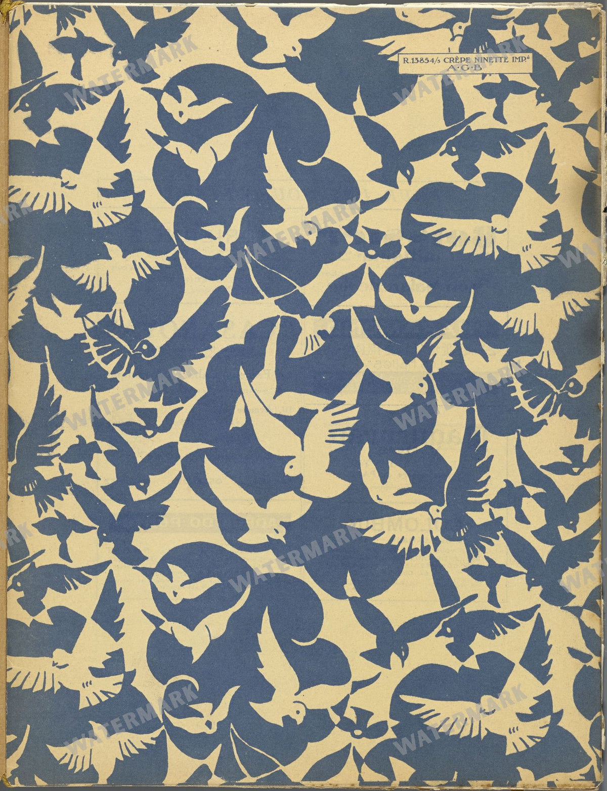 Patterns & Textiles Vintage Paintings