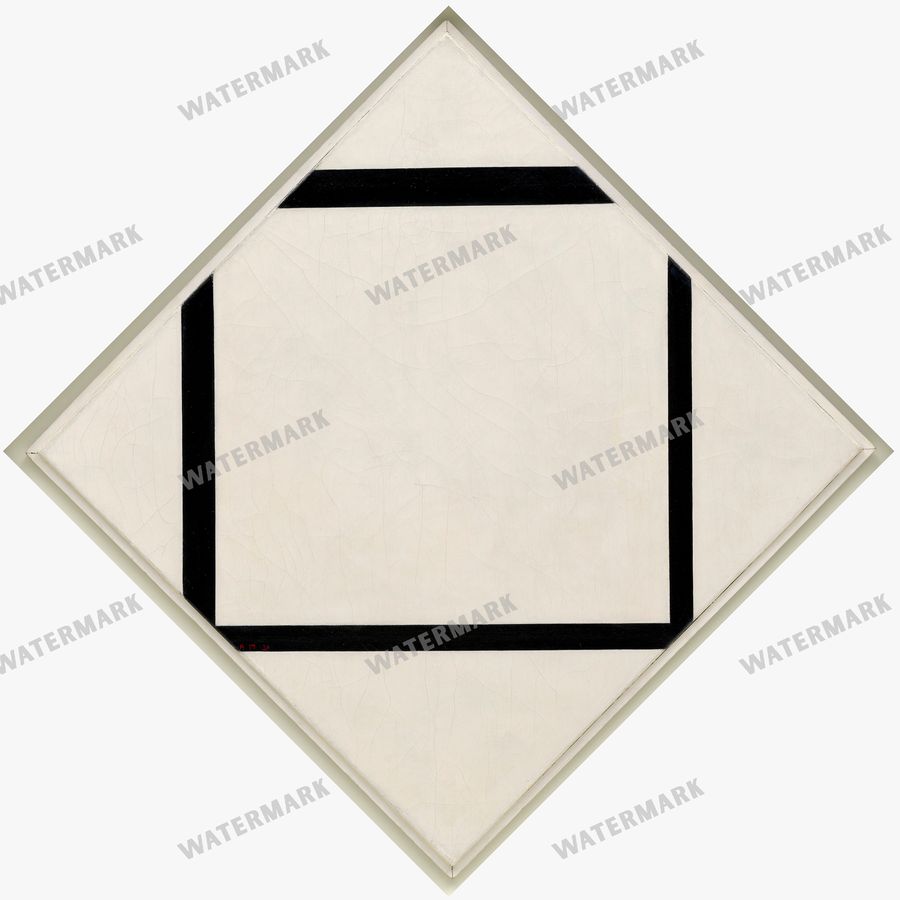 Piet Mondrian Vintage Paintings