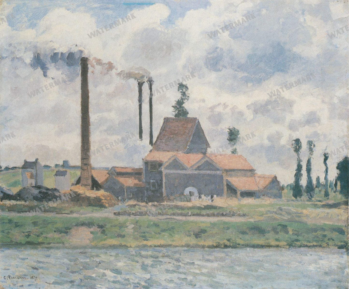 Pissaro Vintage Paintings