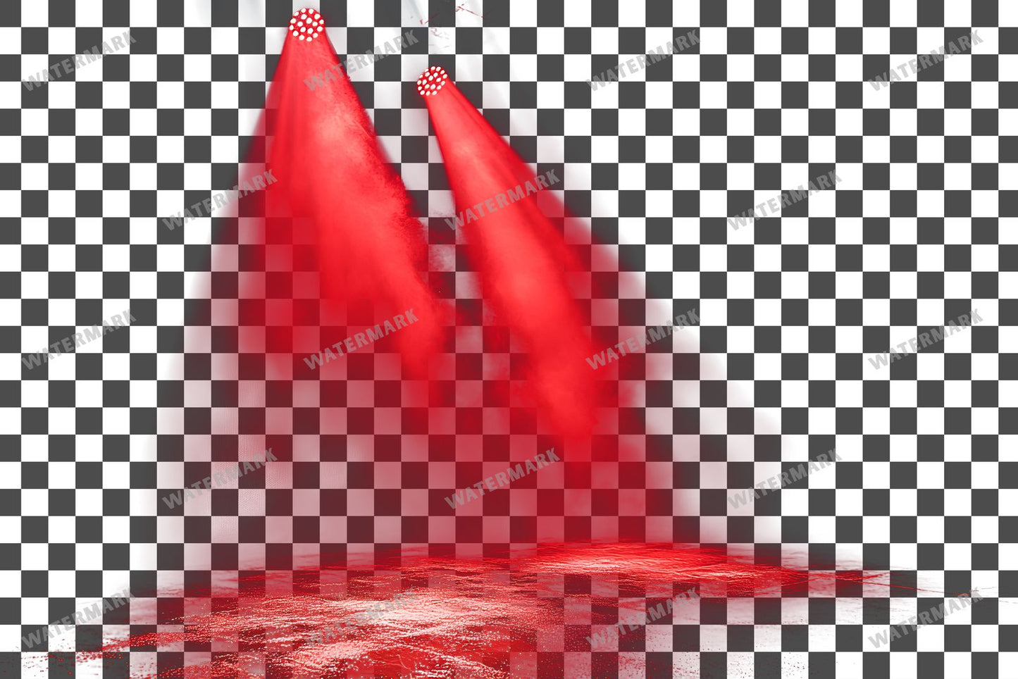 Red Lighting Dramatic Shadows Transparent Overlay Pngs