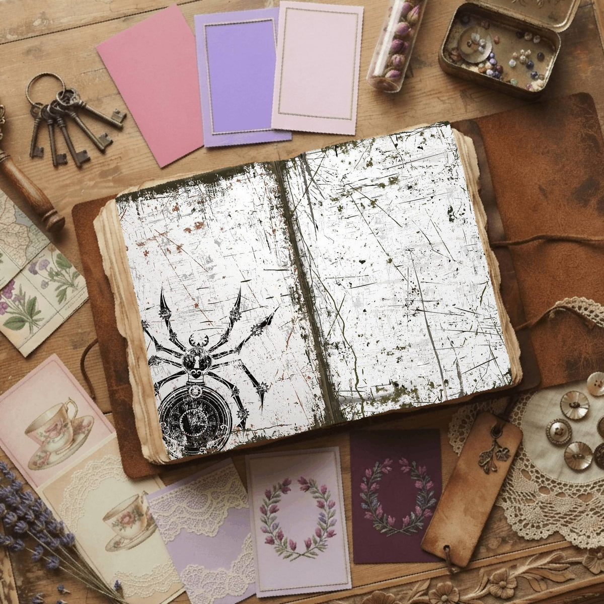 Steampunk Digital Papers