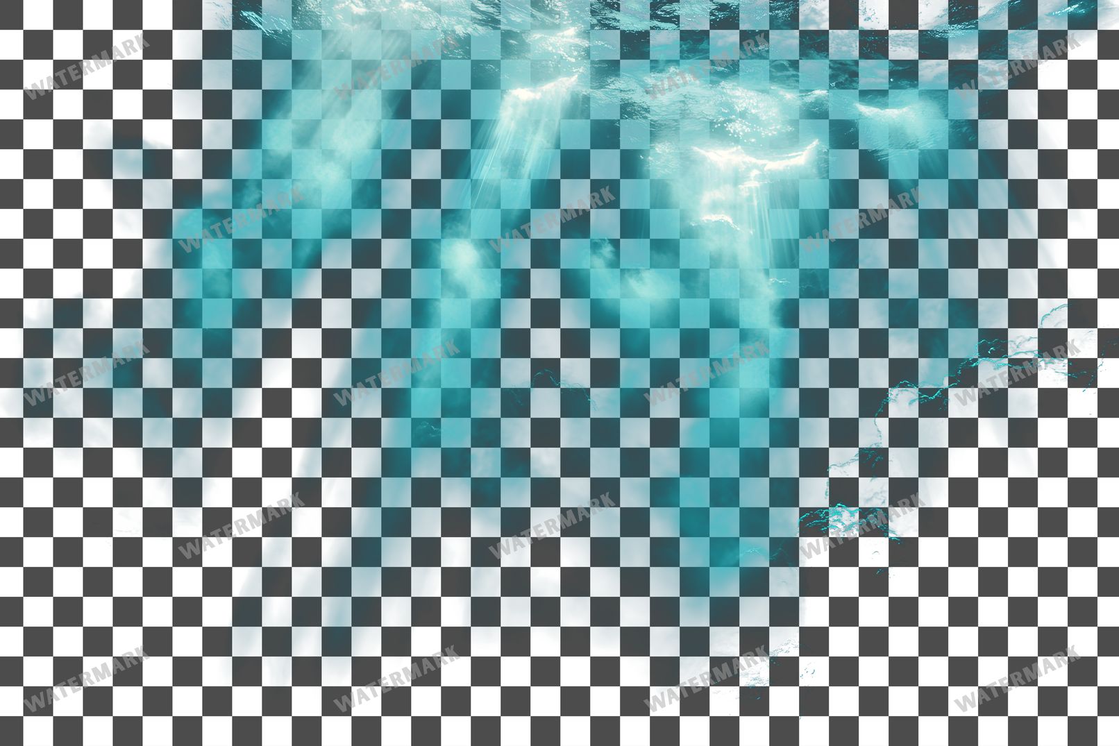 Turquoise Lighting Dramatic Shadow Transparent Overlay Pngs