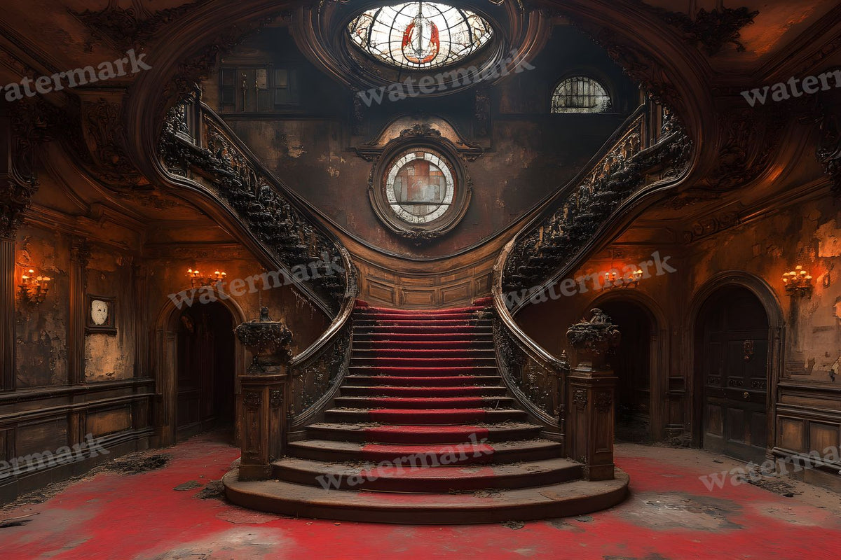 Victorian Cinematics digital photo backdrop for photo editing, preview 8