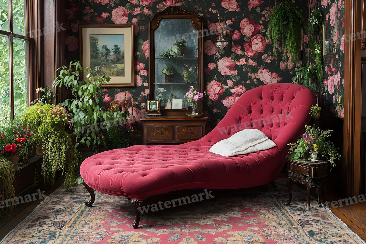 Victorian Cinematics digital photo backdrop for photo editing, preview 8