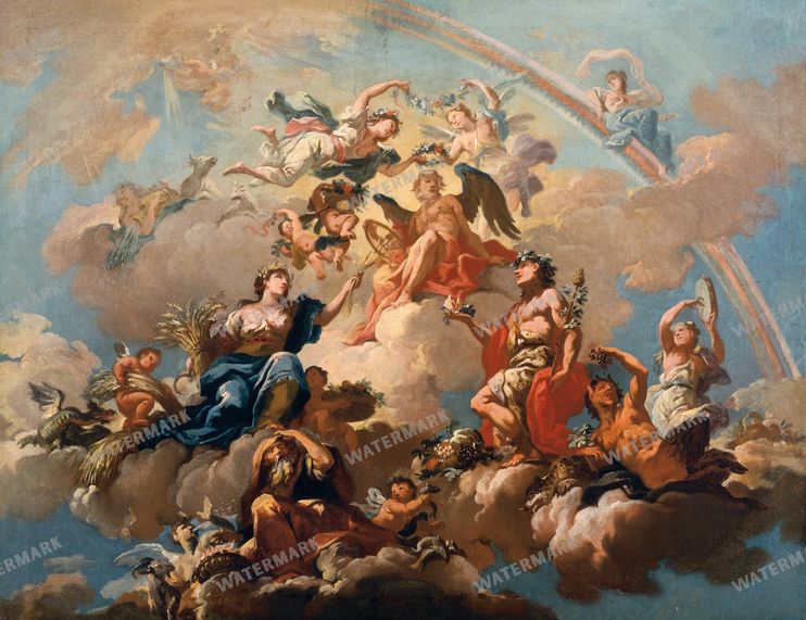 Wall Art Vintage Paintings
