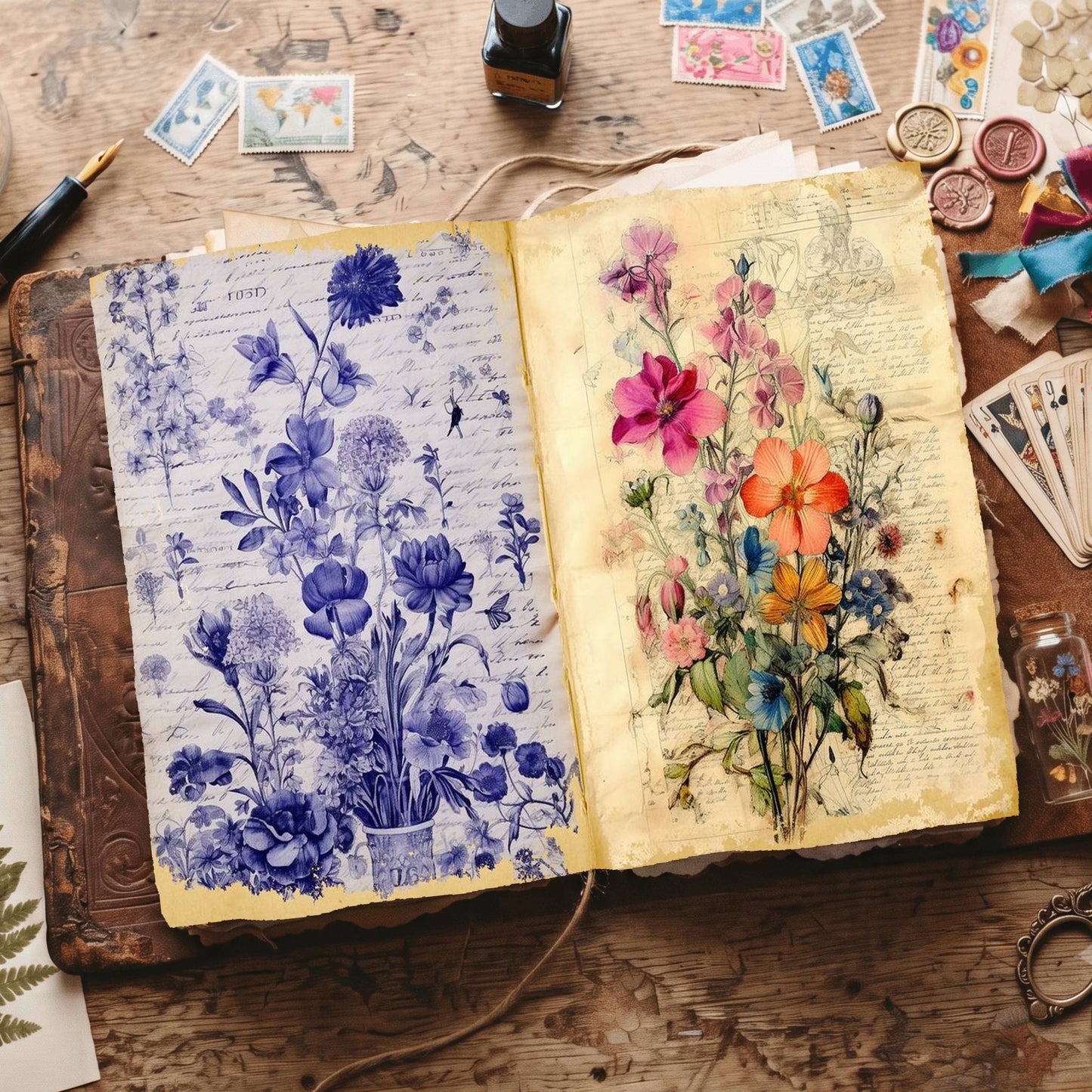 Wildflowers Digital Papers