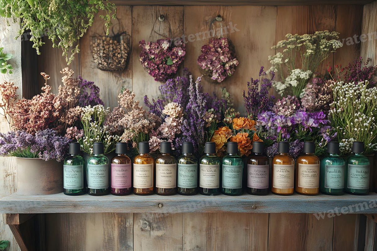 Witch Apothecary Scene Backdrop Images