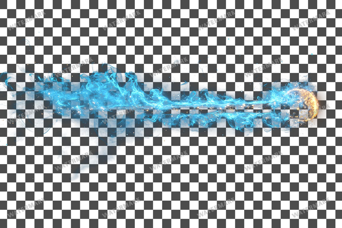 Witch Wand PNG overlay on a transparent checkered background, preview 9