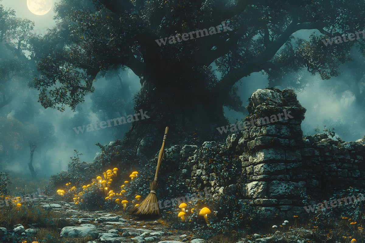 Witchbroom Resting Backdrop Images