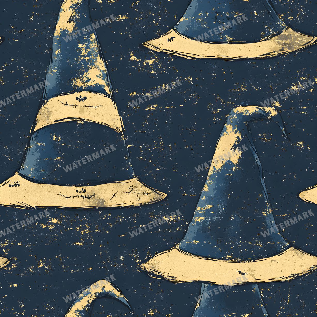 Witchcraft Seamless Pattern