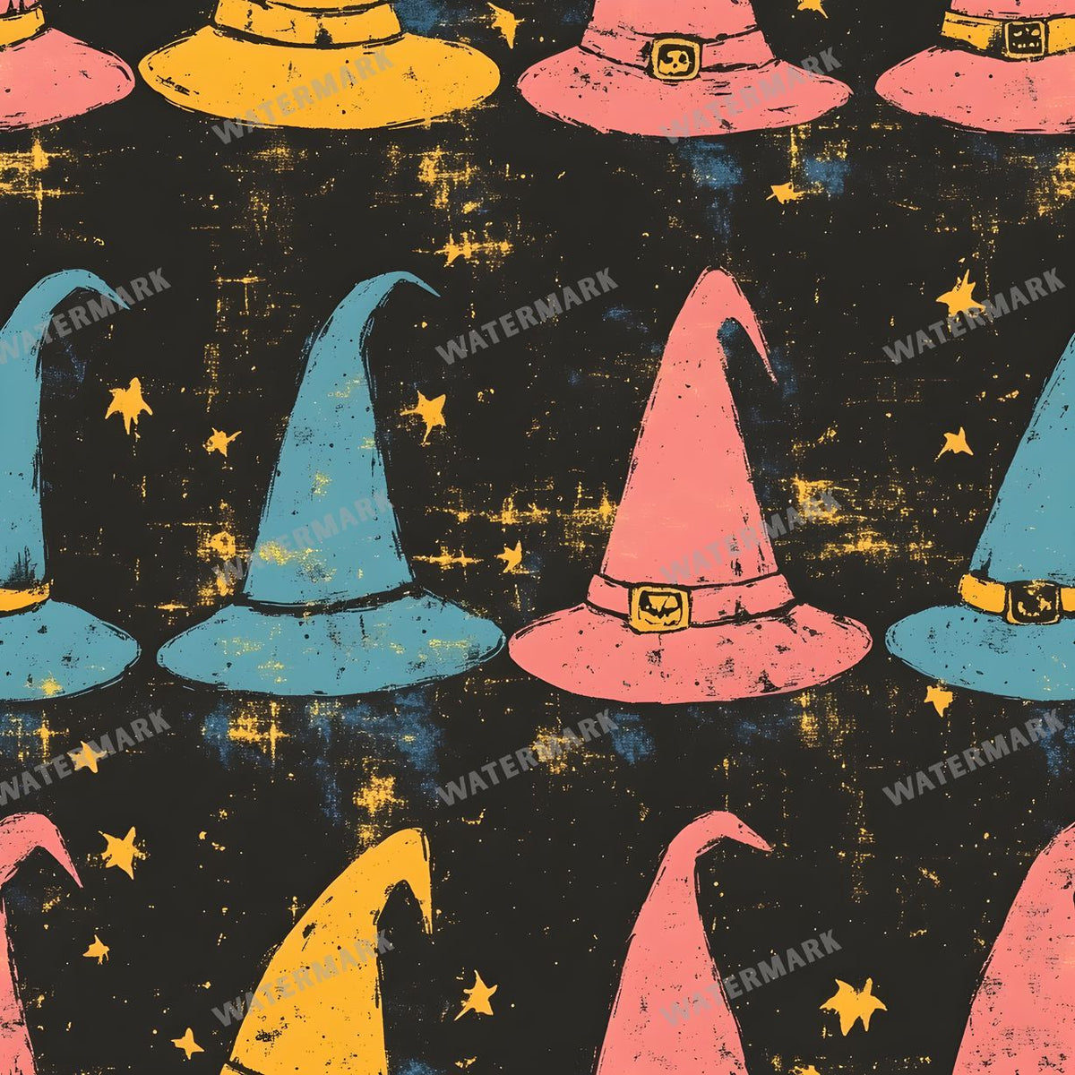 Witchcraft Seamless Pattern