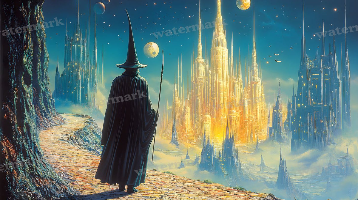Wizard Walk Backdrop Images