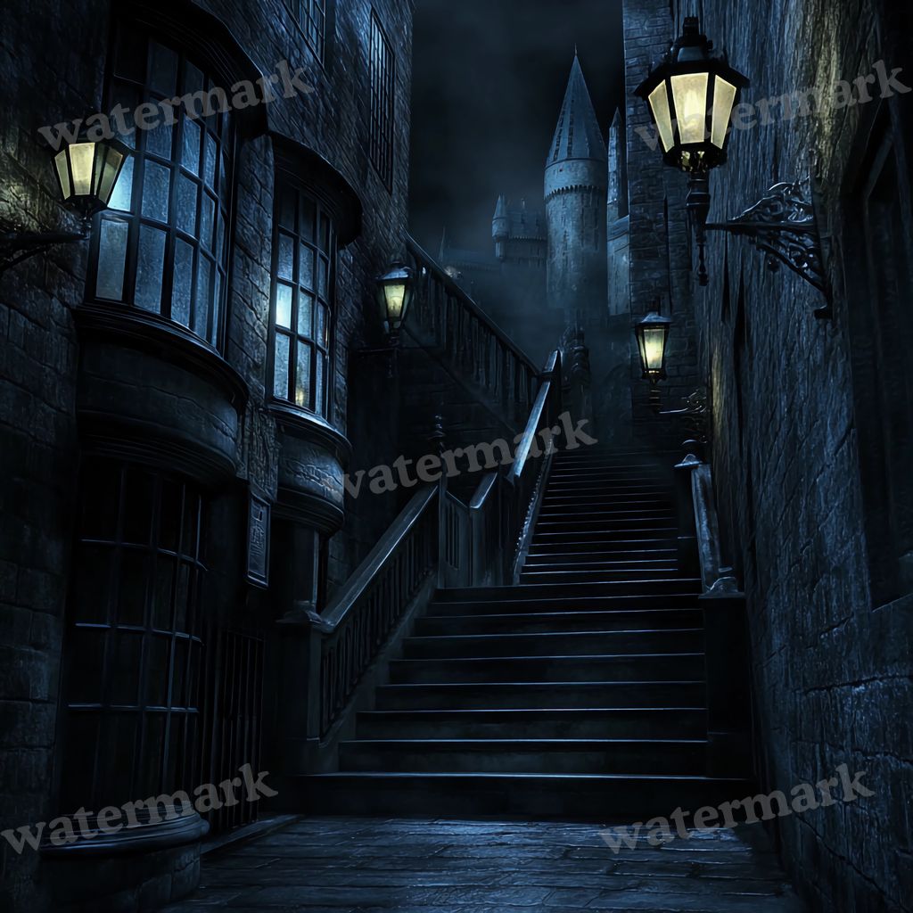Wizarding School Staircinematic Movie Backdrop Images