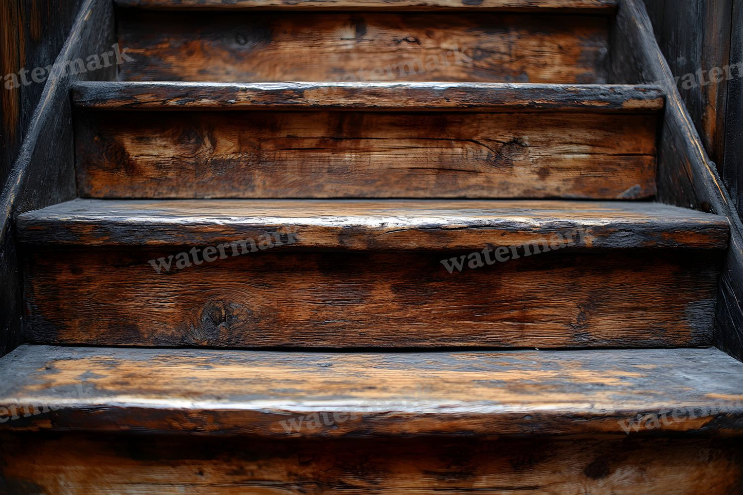Wooden Stairrustic Vintage Backdrop Images
