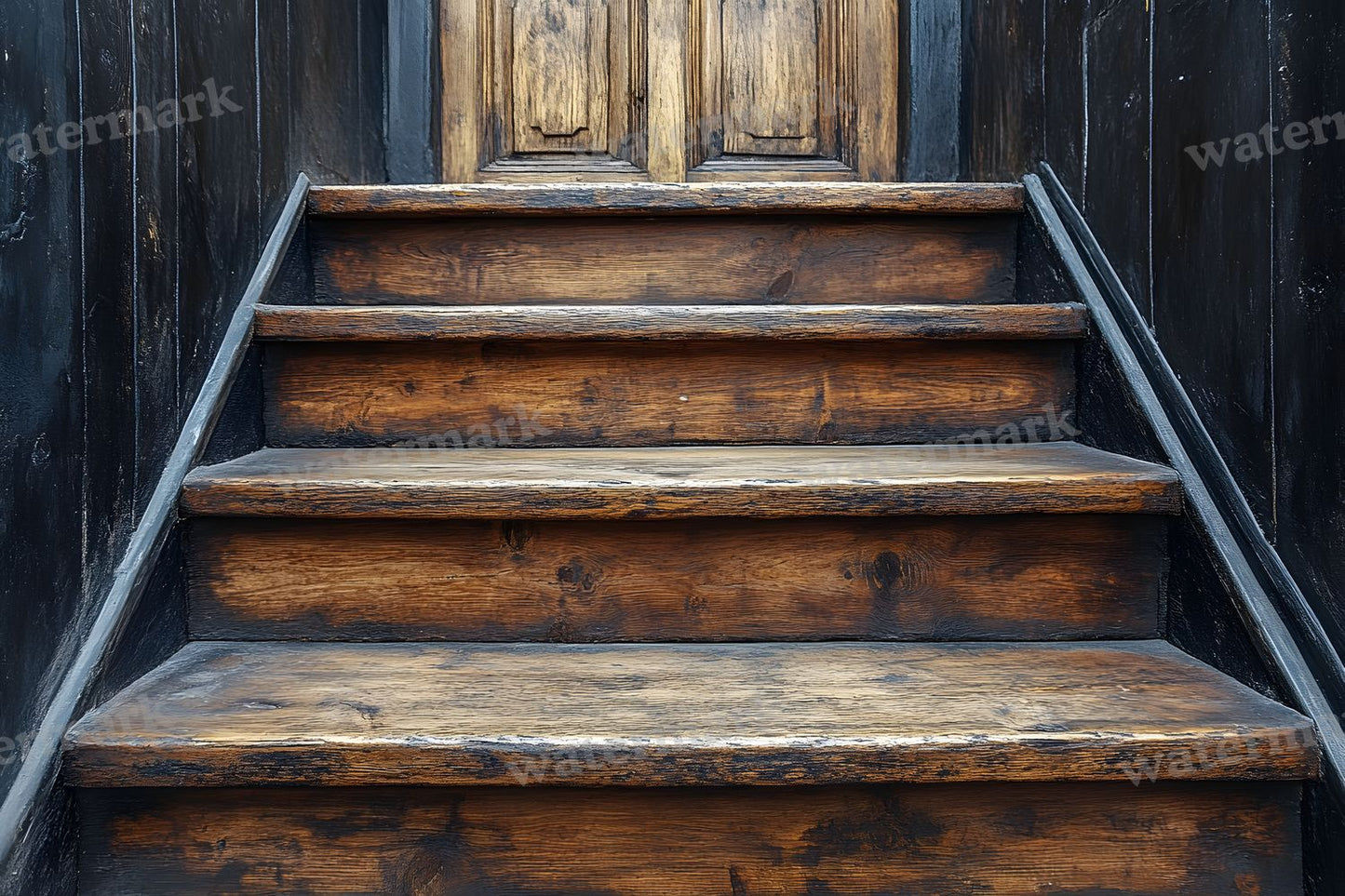 Wooden Stairrustic Vintage Backdrop Images