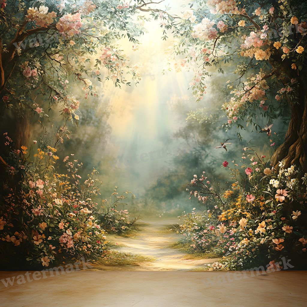 Woodland Glade Backdrop Images