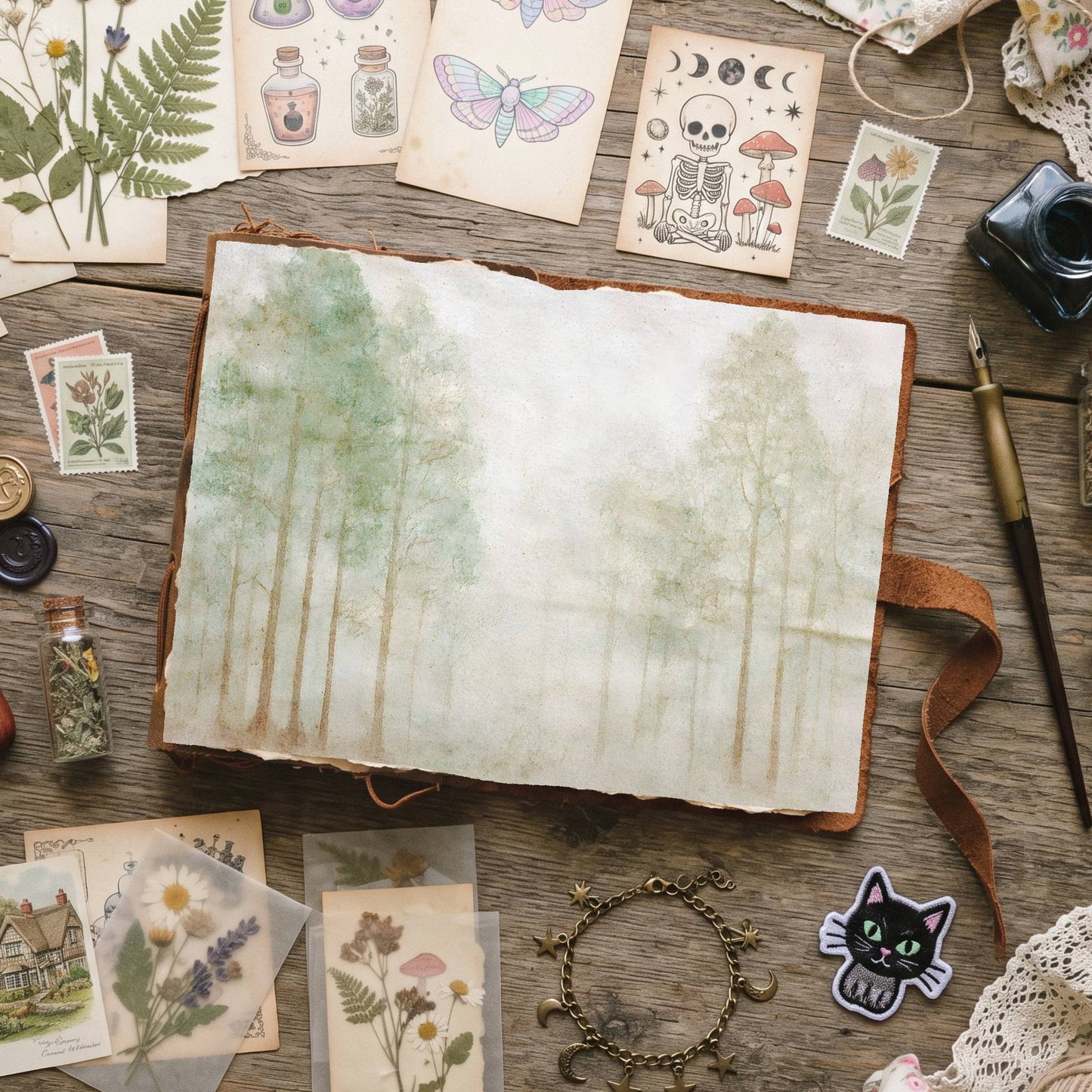 Woodlands Digital Papers