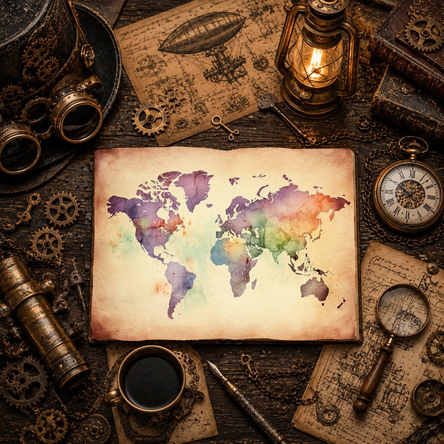 World Traveler Digital Papers