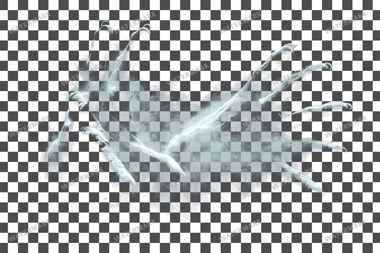 Wraiths Hands Transparent Overlay Pngs