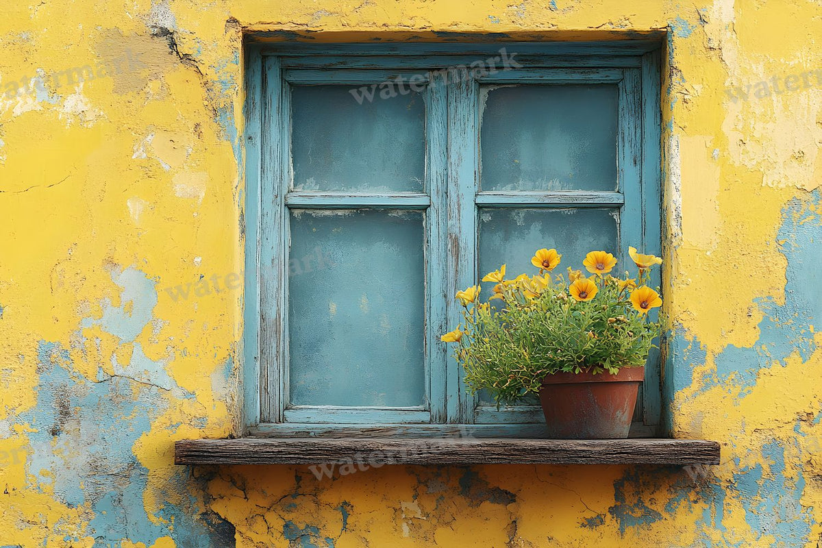 Yellow Vintage Room Backdrop Images