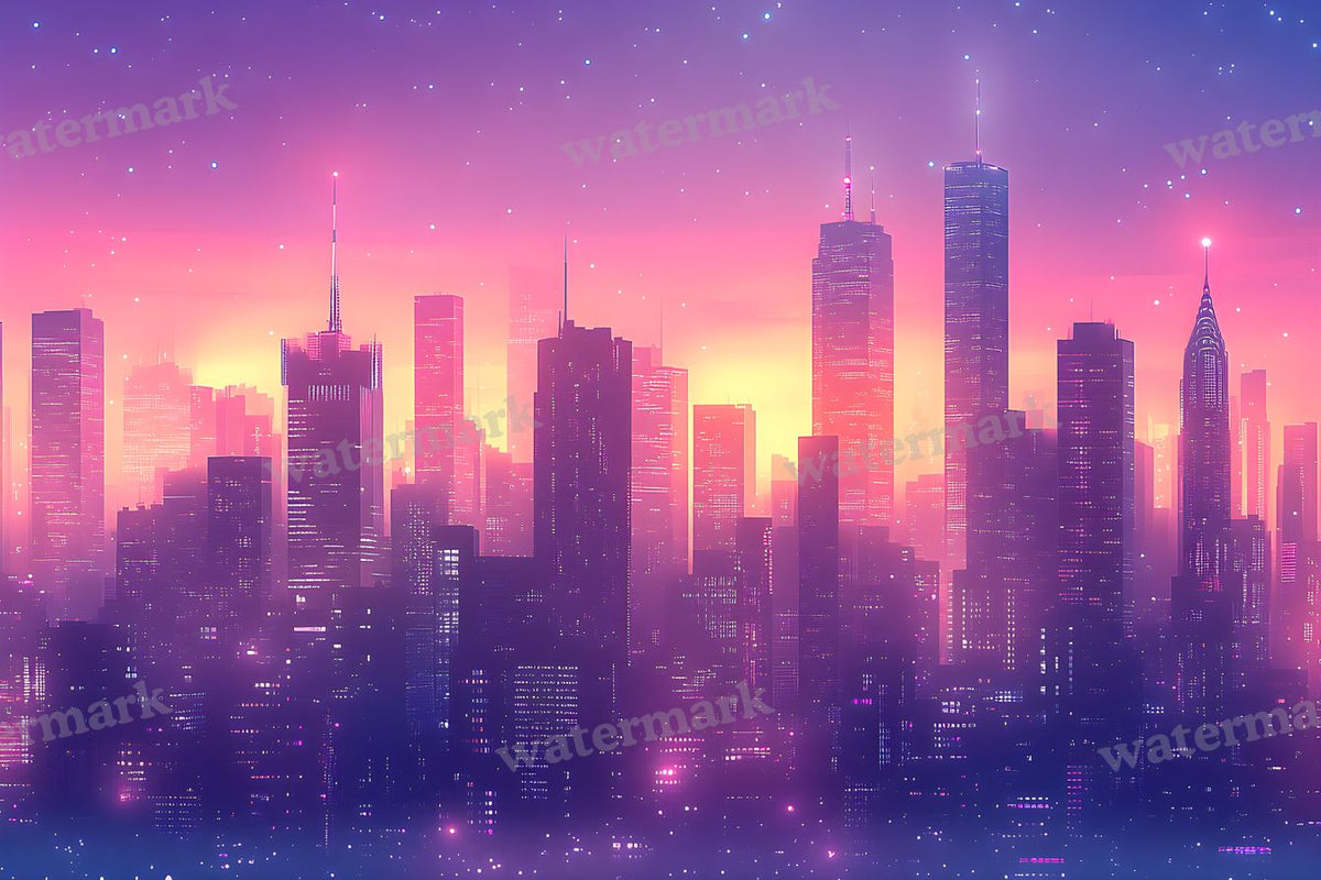 Abstract Skyline Backdrop Images