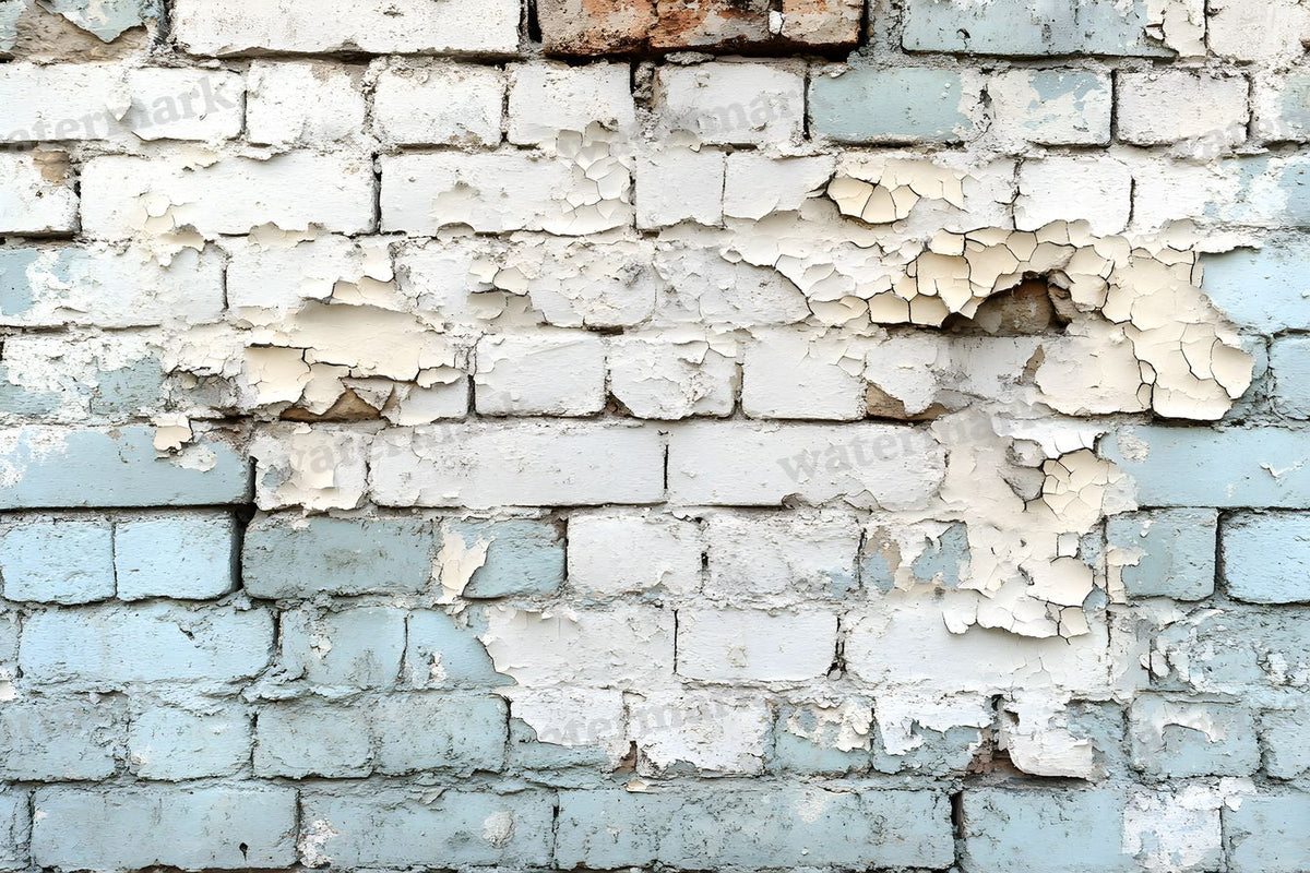 Aged Whitewashed Bricks Backdrop Images