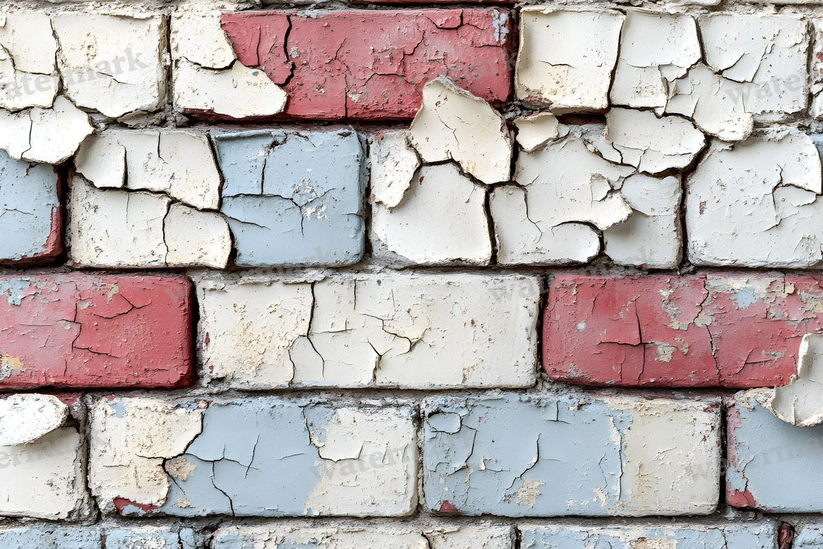 Aged Whitewashed Bricks Backdrop Images