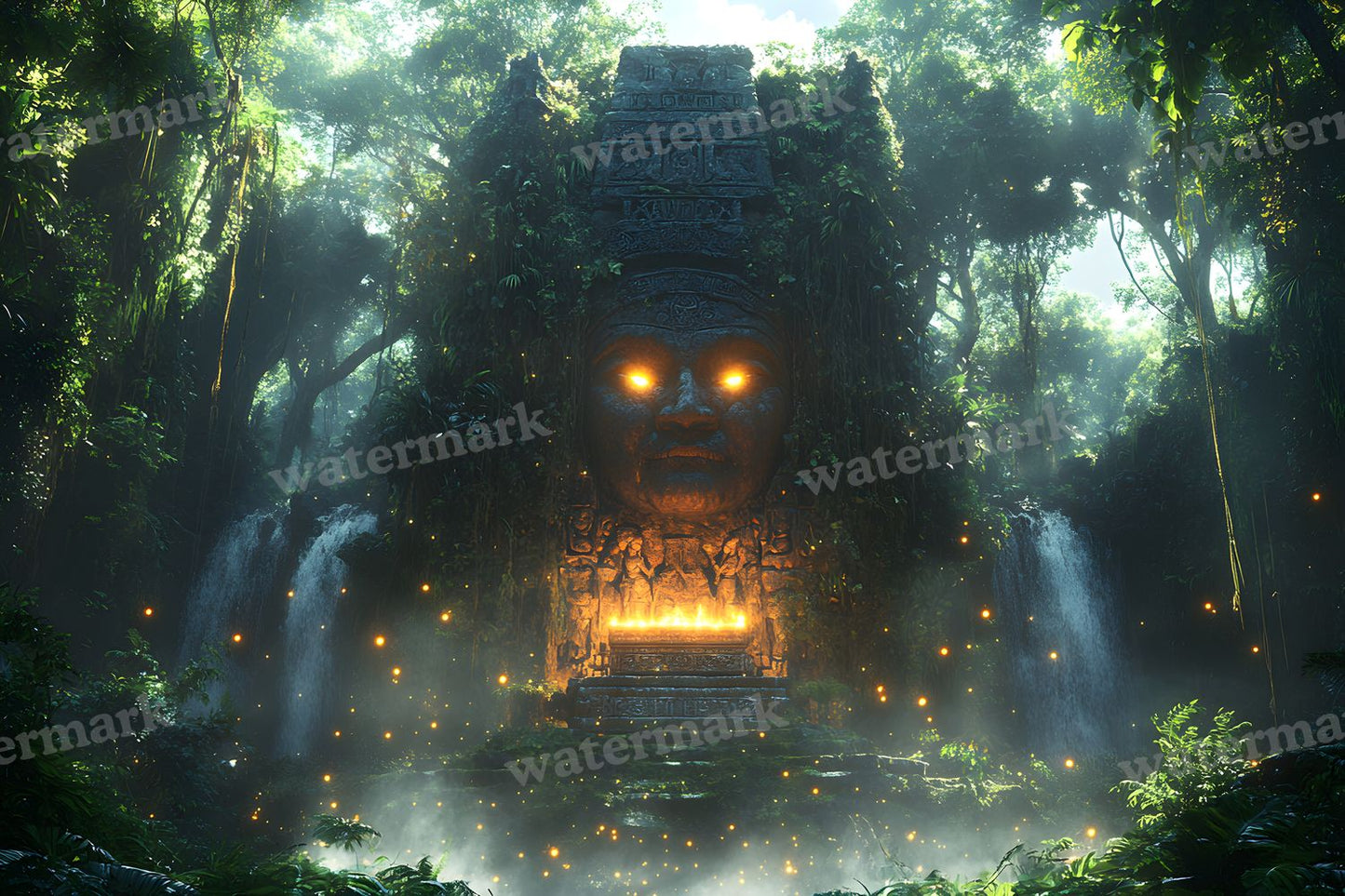 Amazonian Sacred Grove Backdrop Images