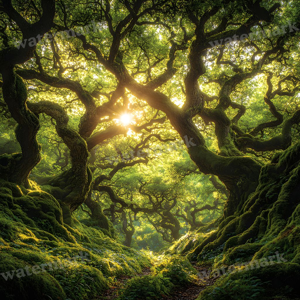 Ancient Oak Backdrop Images