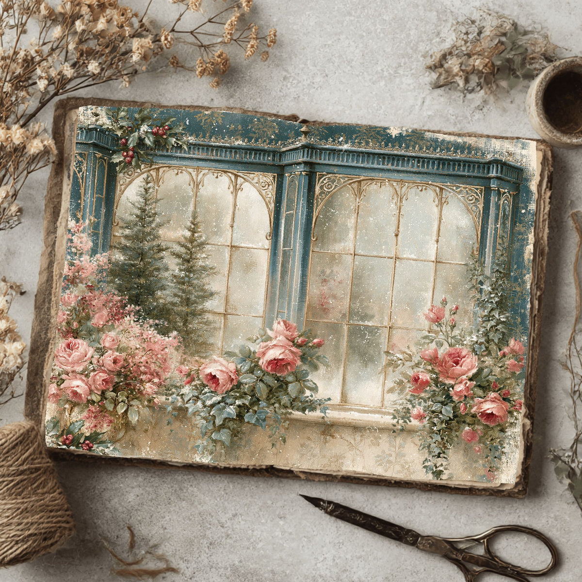 Forgotten Victorian Christmas Conservatory