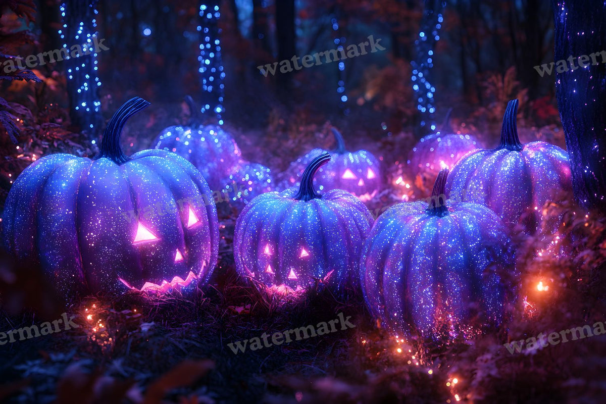 Pumpkin Grove Magic Backdrop Images
