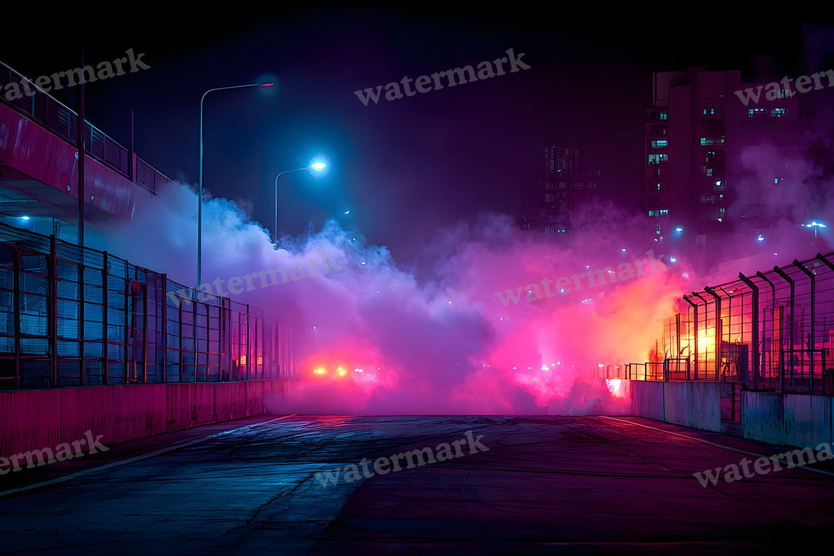 Purple Smoke Action Backdrop Images