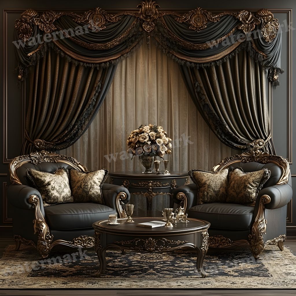 Regal Rooms digital photo backdrop for photo editing, preview 9