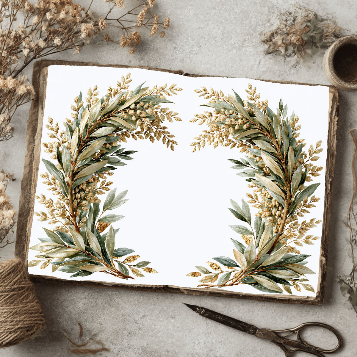 Romantic Watercolor Wedding Invitation