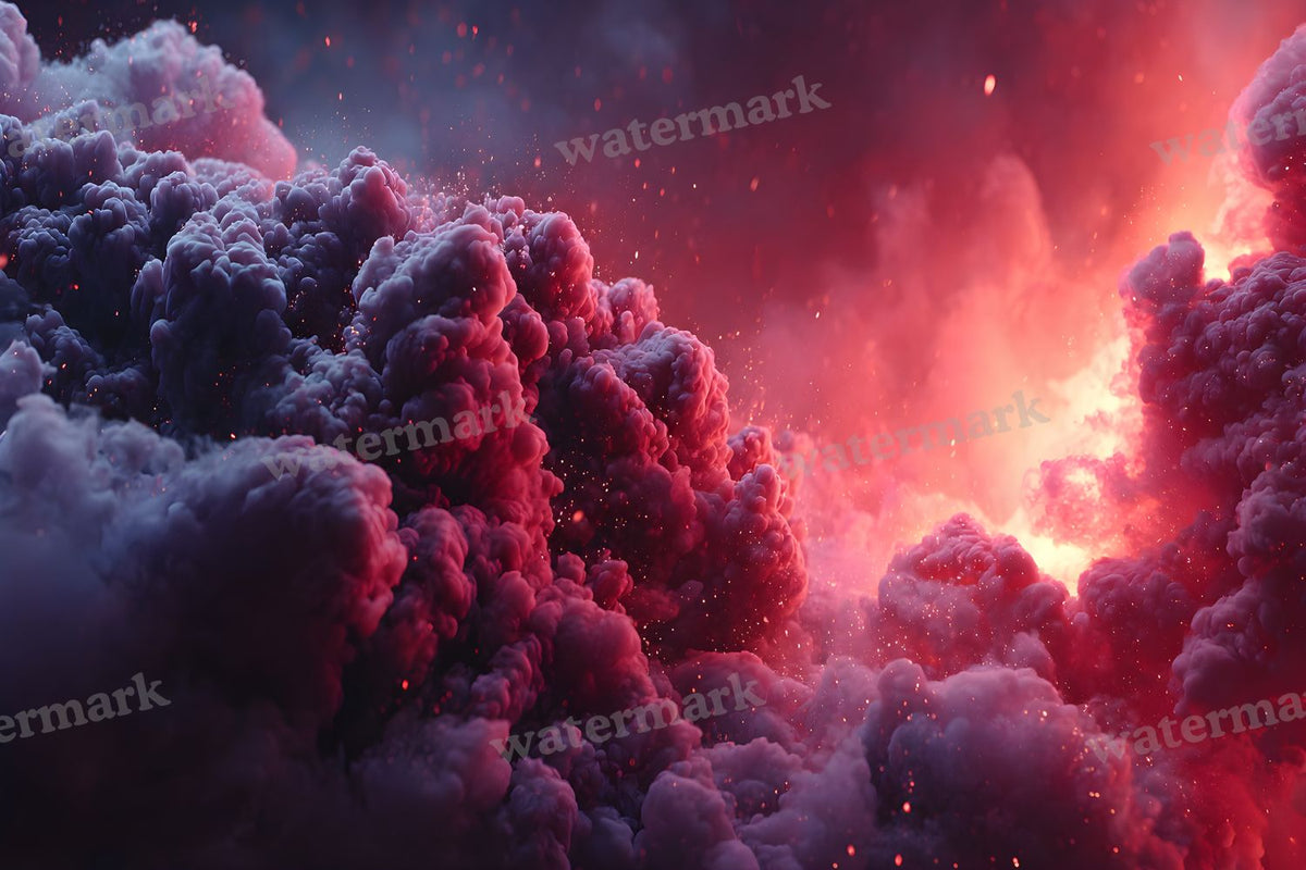 Ruby Smoke Action Backdrop Images