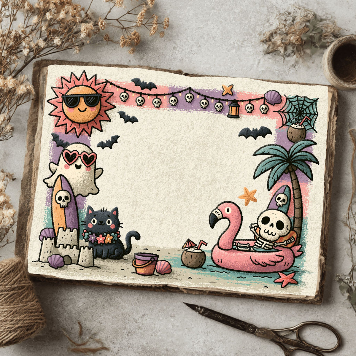 Summerween Invitation Border
